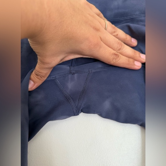 Lululemon Wunder Train High-Rise Tight 25" *Diamond Dye Diamond Dye Shade Naval - Picture 7 of 11